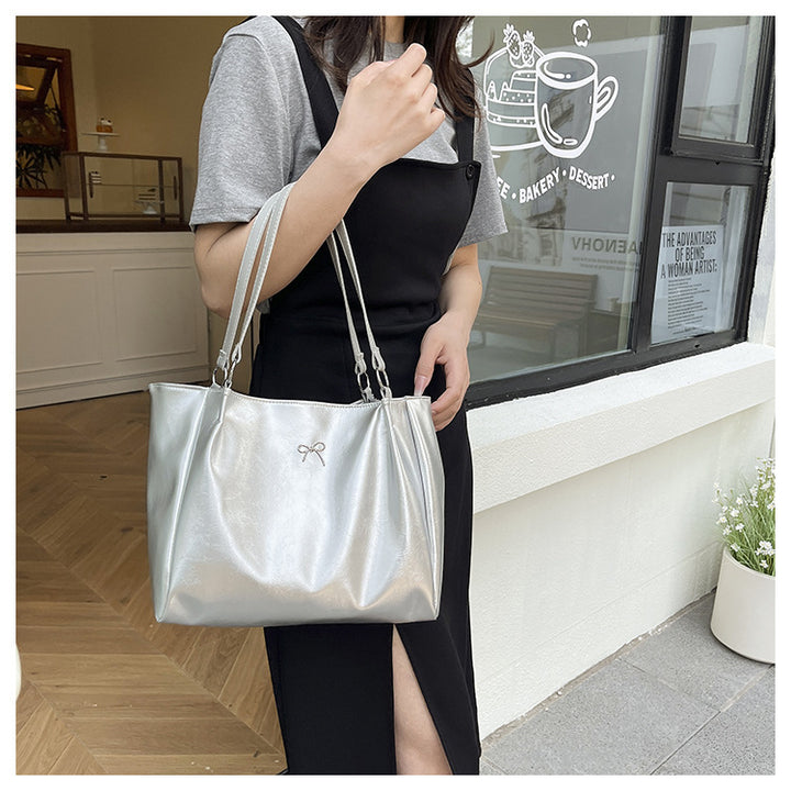 Elegant Glossy Hobo Handbag Kalsten