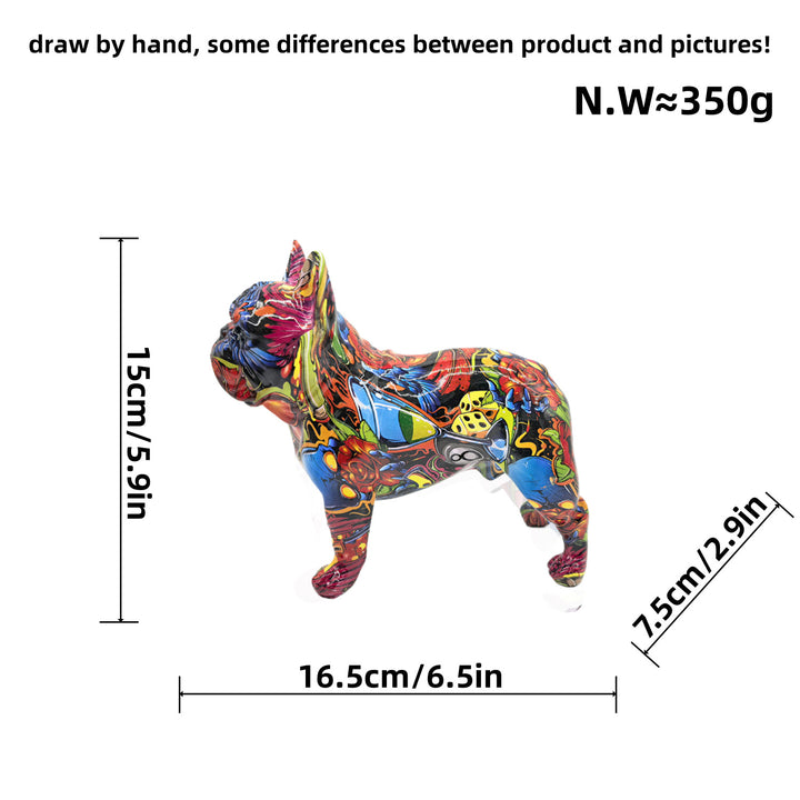 Decorative figure of a French Bulldog Kalsten