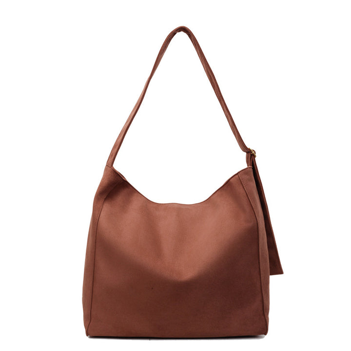 Soft Suede Hobo Bag