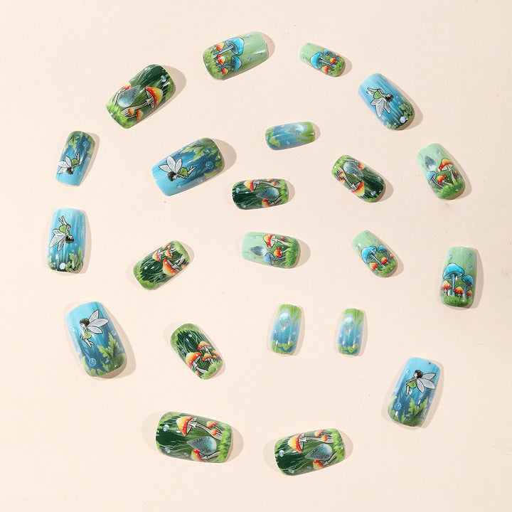 Artistic Fairy-Themed Nail Art Set Kalsten