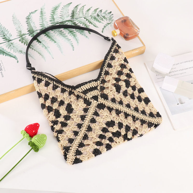 Hand-knotted Macrame Shoulder Bag Kalsten
