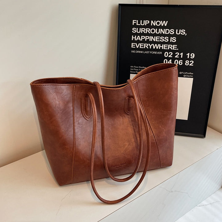 Premium Leather Tote Bag Kalsten