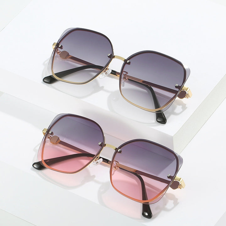 Bold Oversized Geometric Sunglasses Kalsten