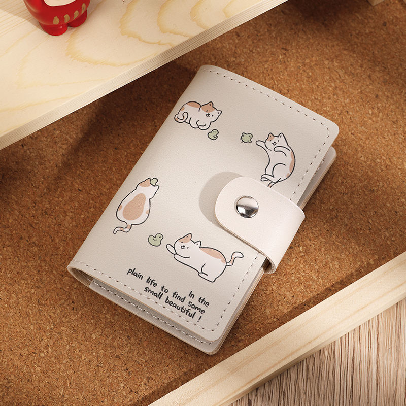Cute Animal-Themed Leather Wallet Kalsten