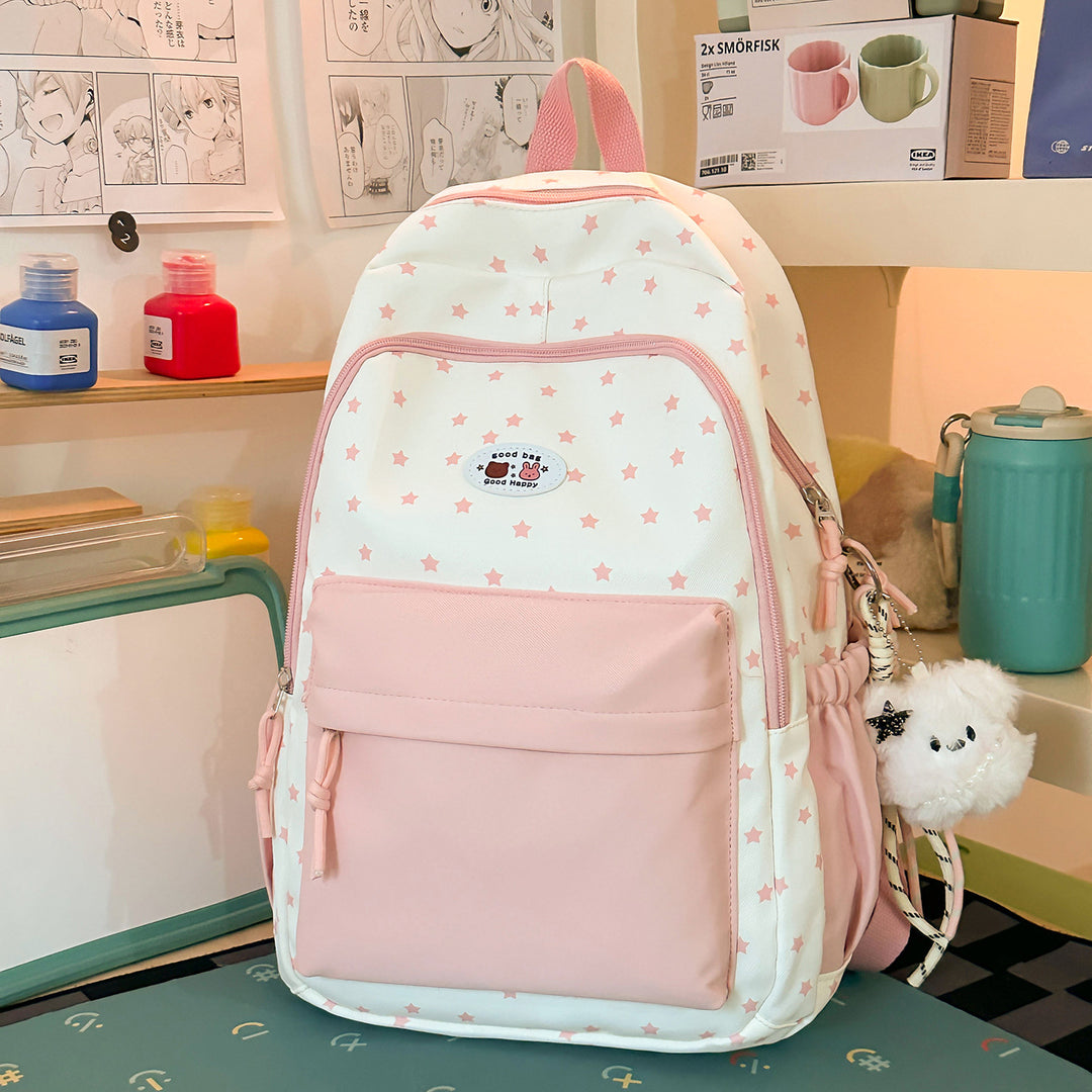 Star-Patterned Casual Backpack Kalsten 1791204314