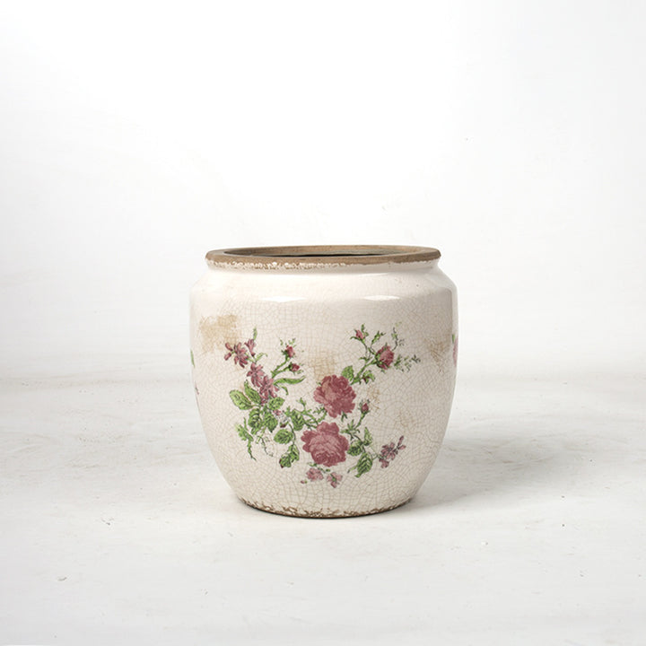 Floral Ceramic Plant Bowl Kalsten
