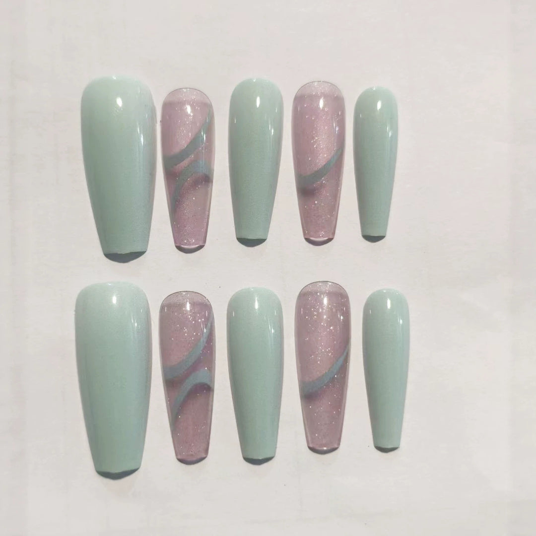 Long Stiletto Nail Art Kalsten