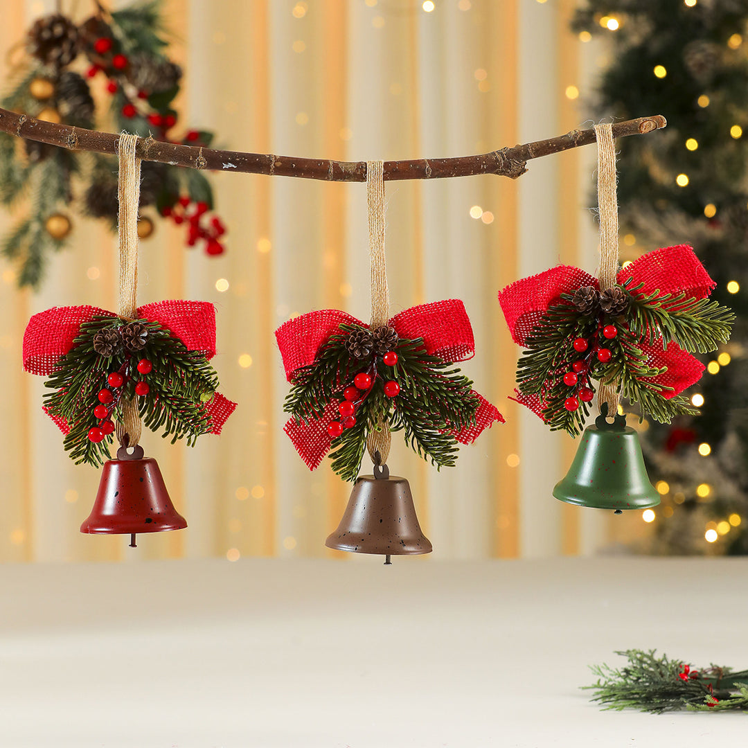 Decorative Holiday Bell Ornament Kalsten
