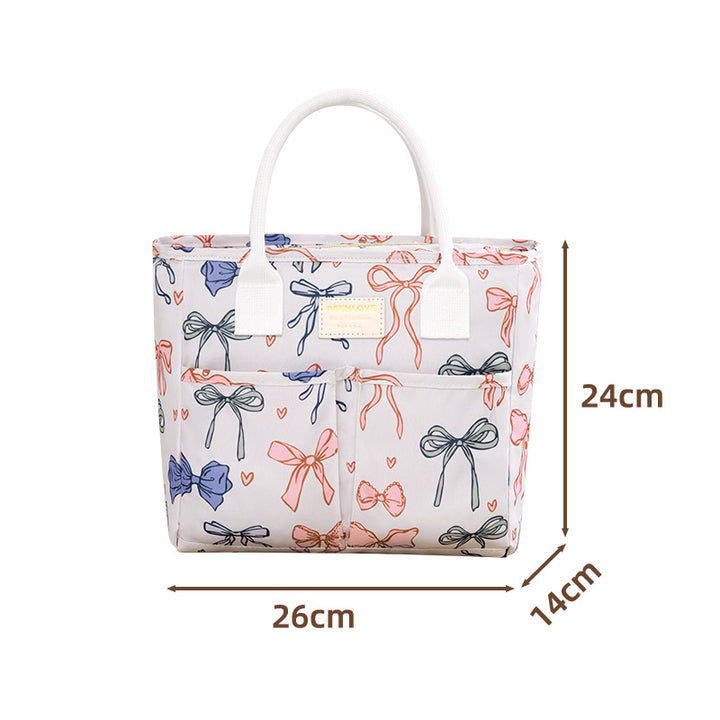 Multi-Pocket Insulated Lunch Tote Kalsten