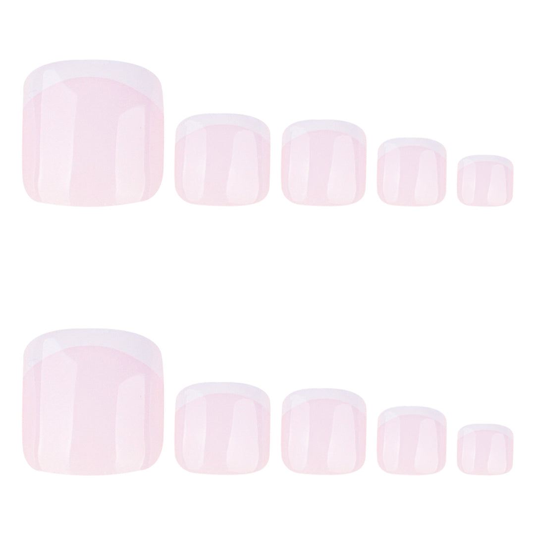 Elegant and Easy-to-Care-for Toenail Art Kalsten