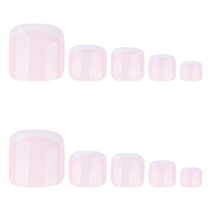Elegant and Easy-to-Care-for Toenail Art Kalsten