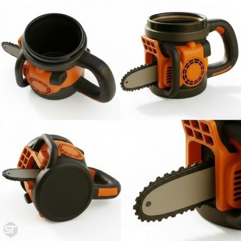 Chainsaw Design Coffee Mug Kalsten