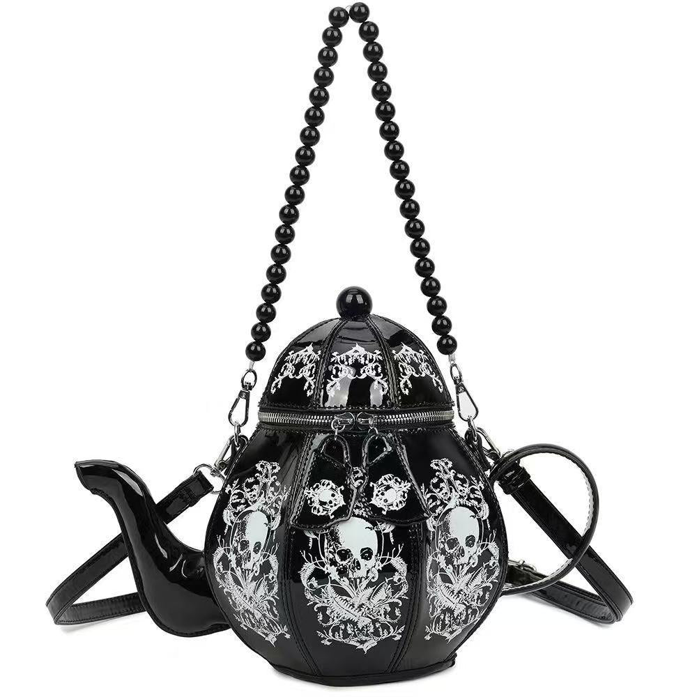 Novelty Teapot-Shaped Handbag