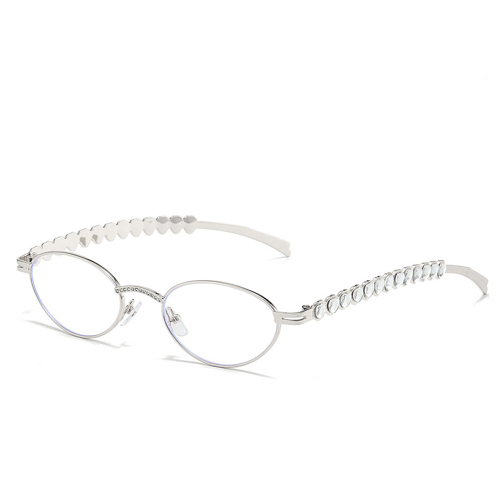 Statement Cat-Eye Optical Glasses with Crystal Accents Kalsten