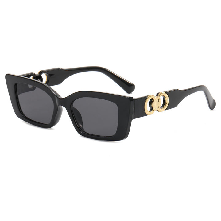 Women's Rectangular Designer Sunglasses with Luxurious Accents Kalsten