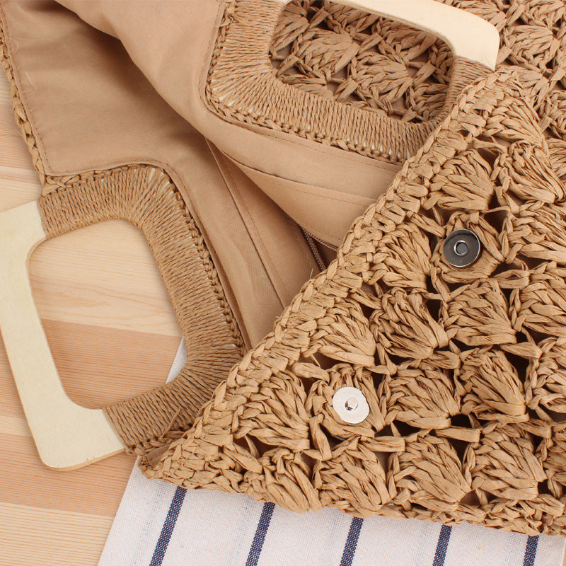 Handbag Made of High-Quality Woven Material Kalsten