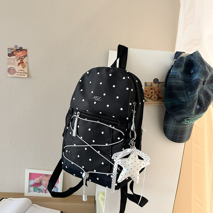 Casual Polka Dot Mini Backpack Kalsten