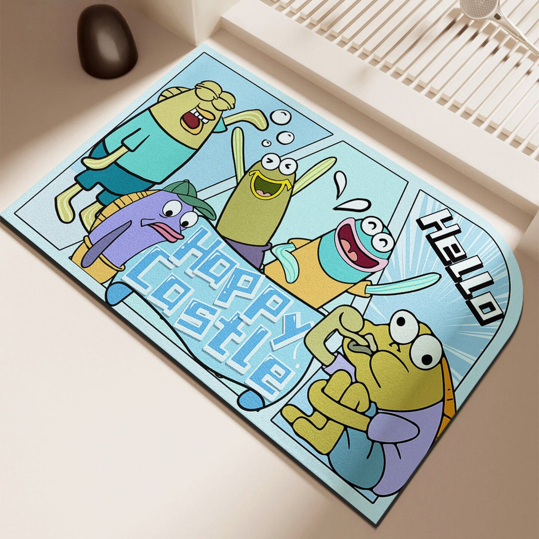 Fun-Themed Bath Mat