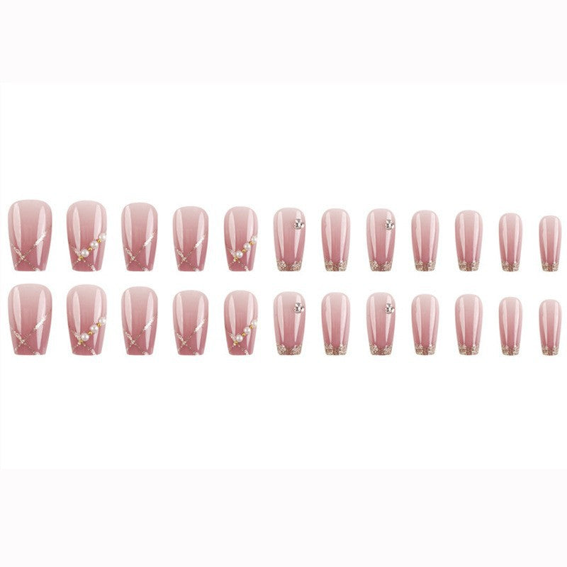 Artificial nails with heart design Kalsten