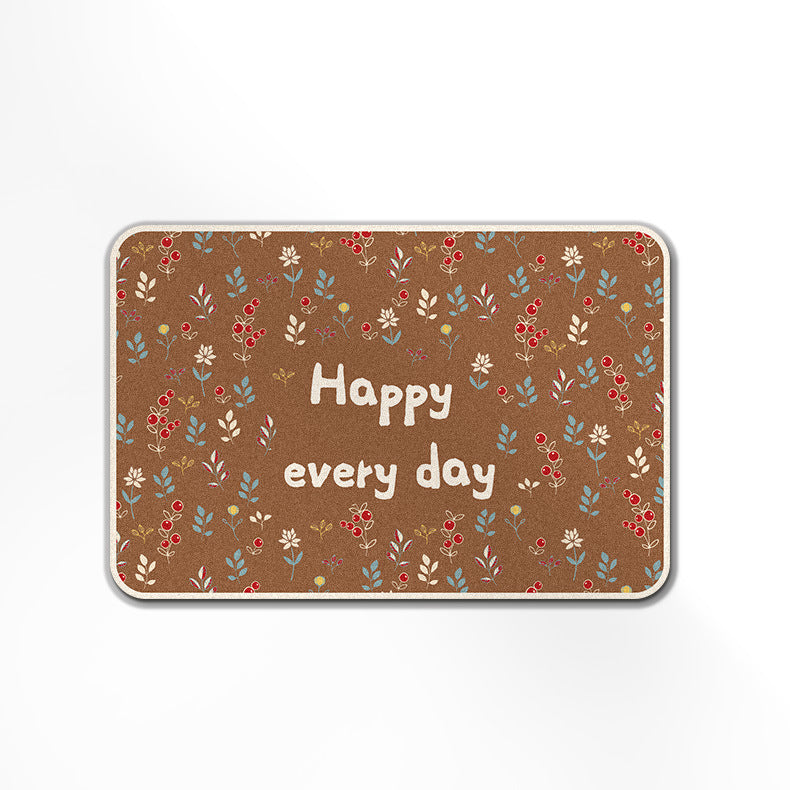 Inspirational Quote Bath Mat