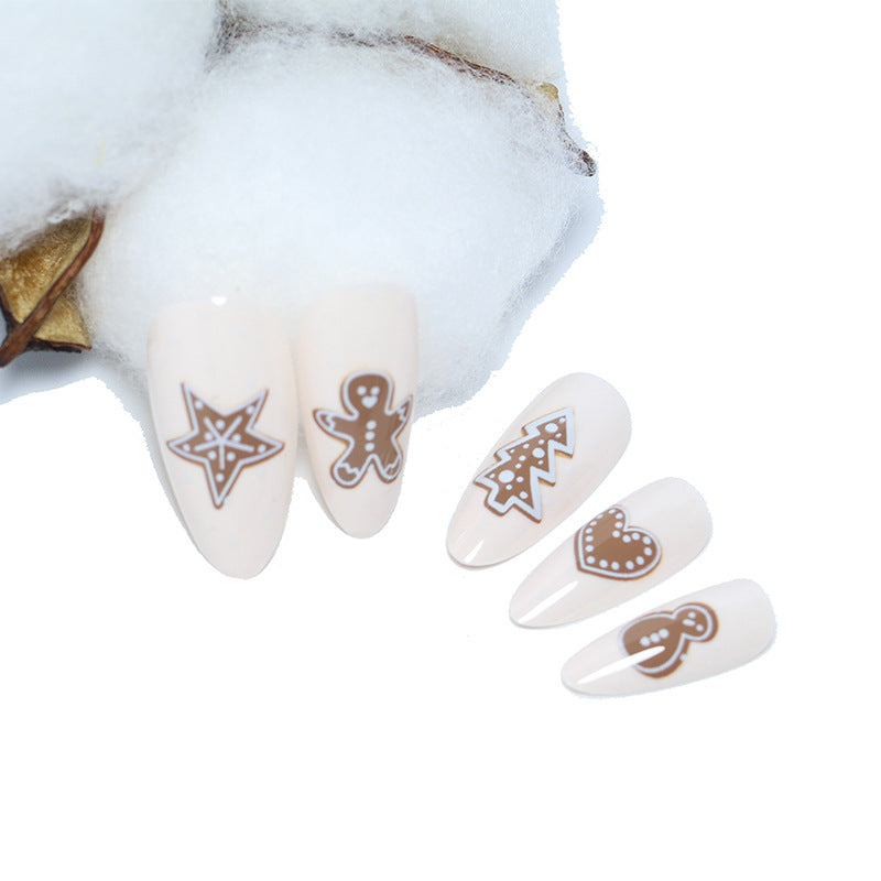 Festive Themed Press-On Nail Set Kalsten