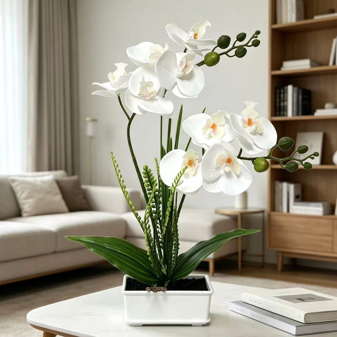 Artificial Orchid Plant Arrangement 1790480743 for Home Decor and Display