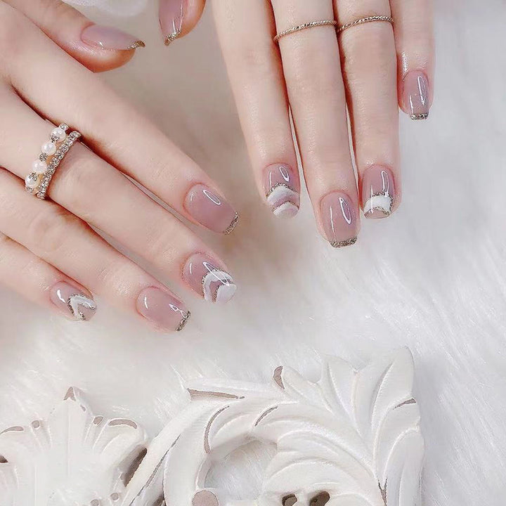 Elegant Gel Press-On Nail Set Kalsten