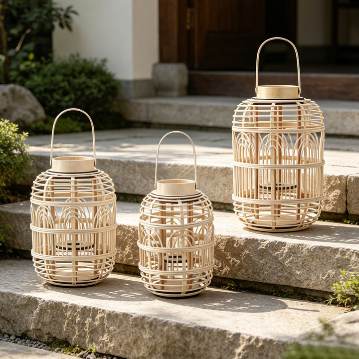 Decorative Rattan Lantern Kalsten
