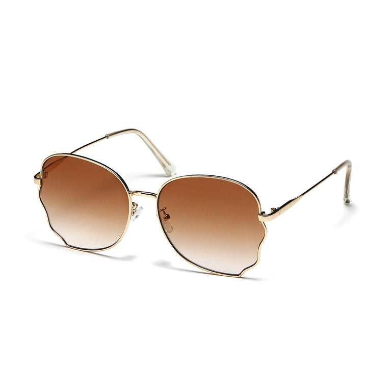 Ladies elegant oversized sunglasses with protective frame Kalsten