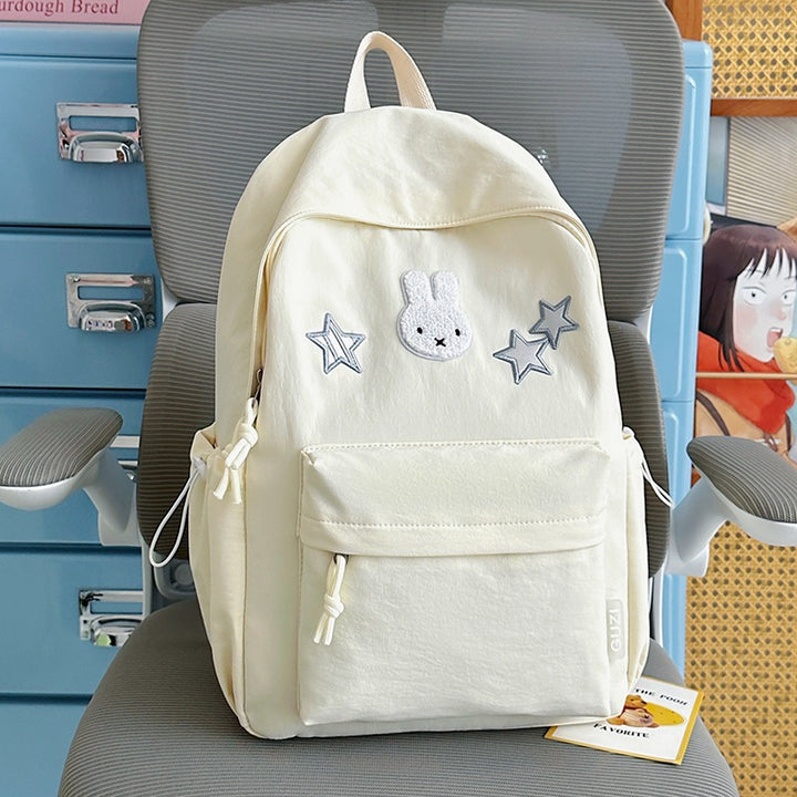 Cute Bunny-Embellished Backpack Kalsten