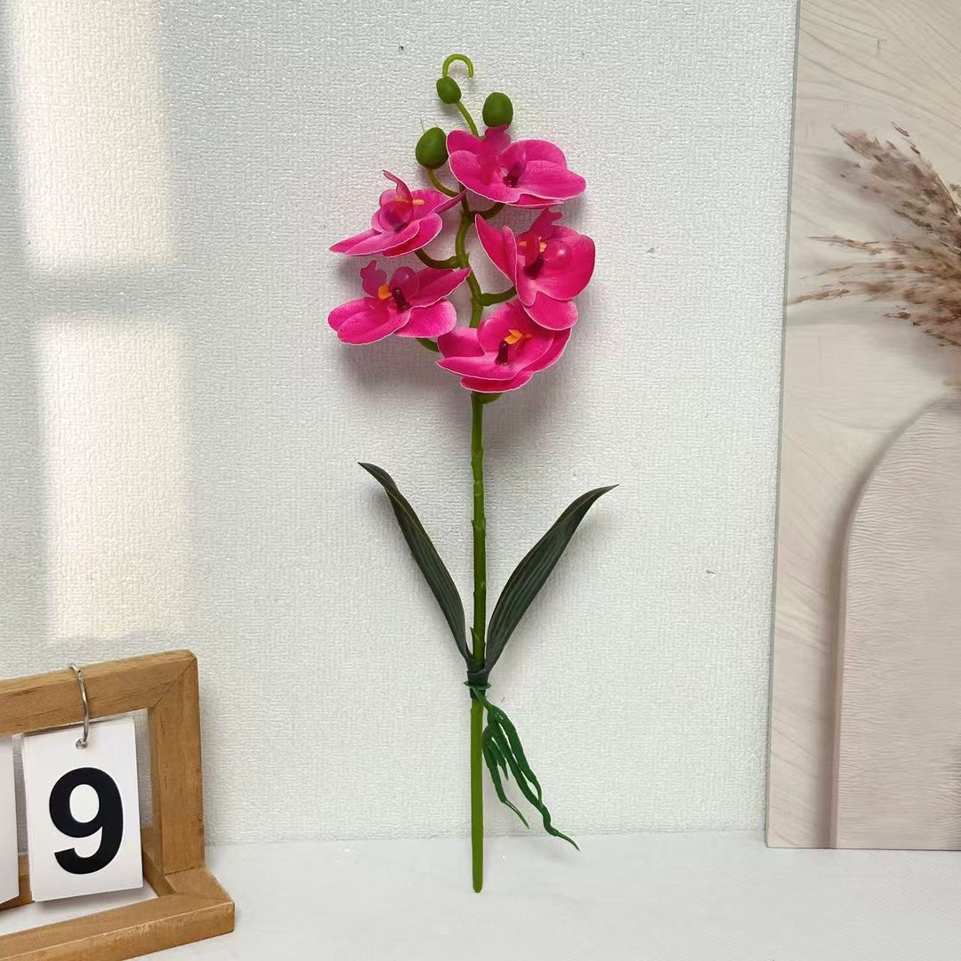 Realistic Faux Orchid Arrangement