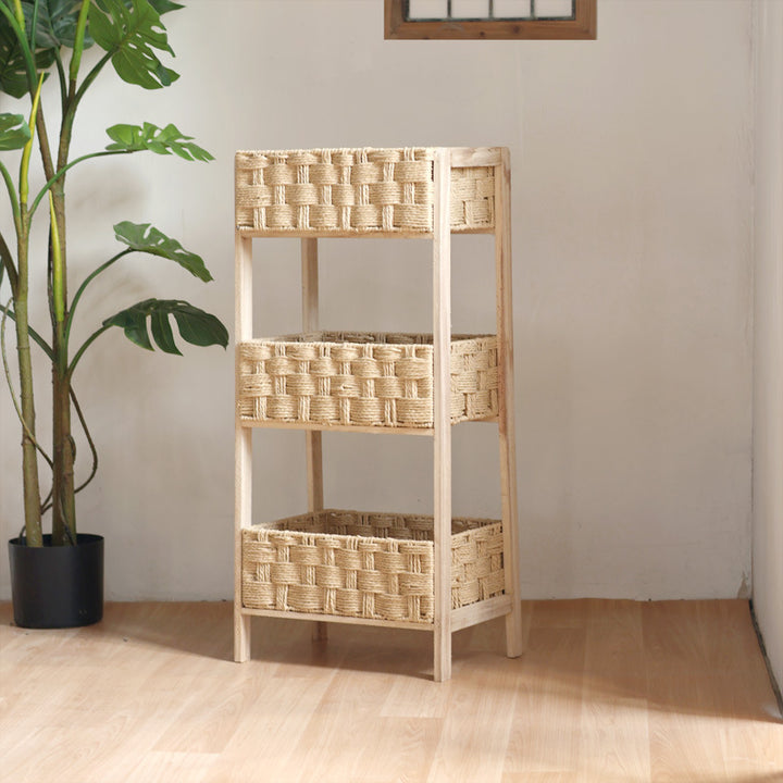 Beef Storage Tower with Woven Baskets Kalsten