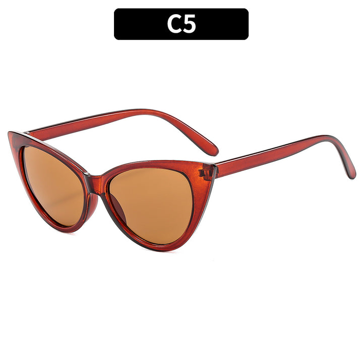Cat-Eye Sunglasses with Tortoiseshell Frame