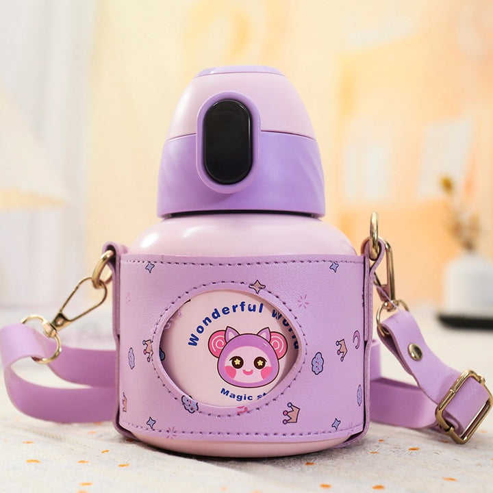 Ladies insulated drinking bottle with stylish animal motif Kalsten