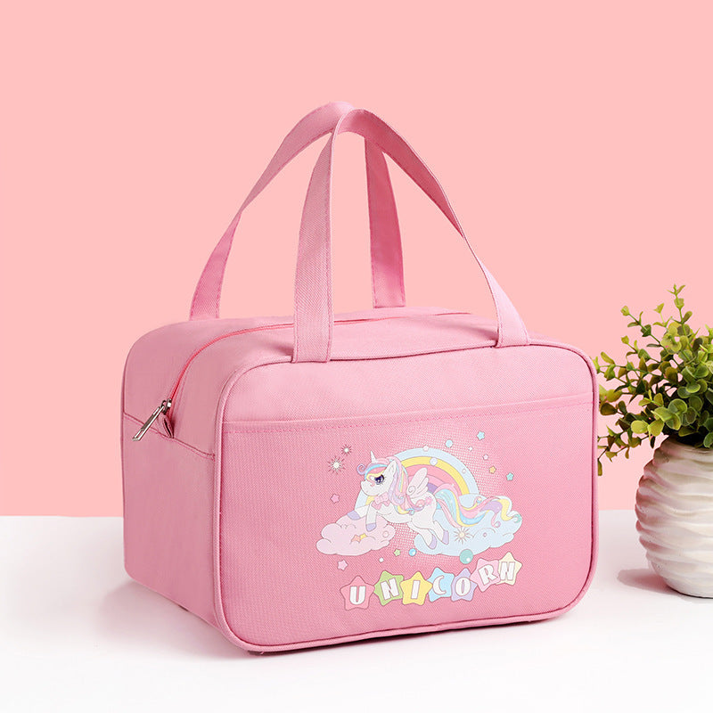 Cute Bear-Themed Insulated Lunch Carrier Kalsten