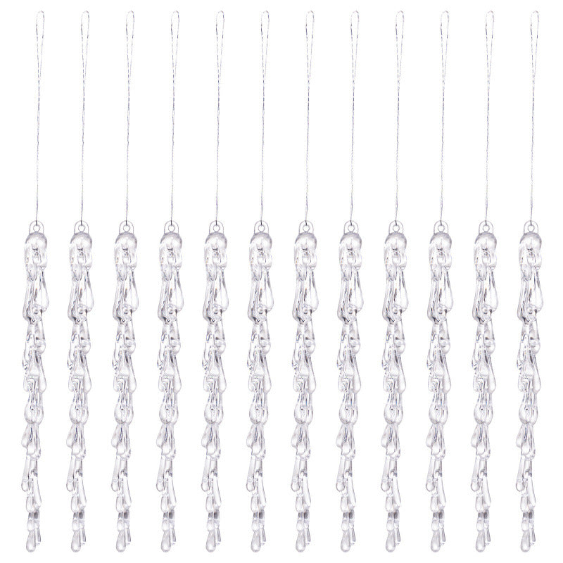 Decorative Christmas lights string with icicle design Kalsten