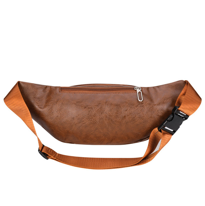 Casual Leather Waist Bag