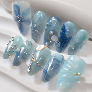 Decorative Themed Press-On Nail Art Set Kalsten