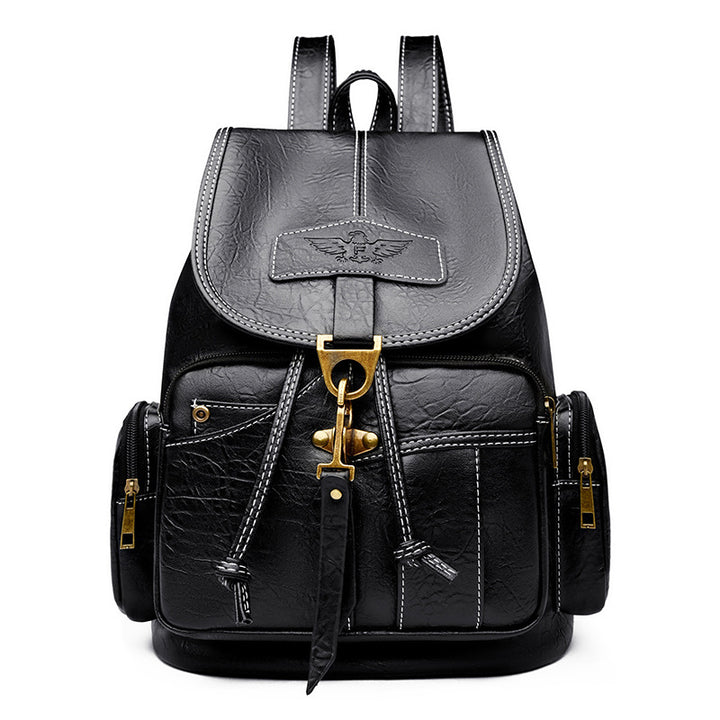 Fashionable Leather Backpack