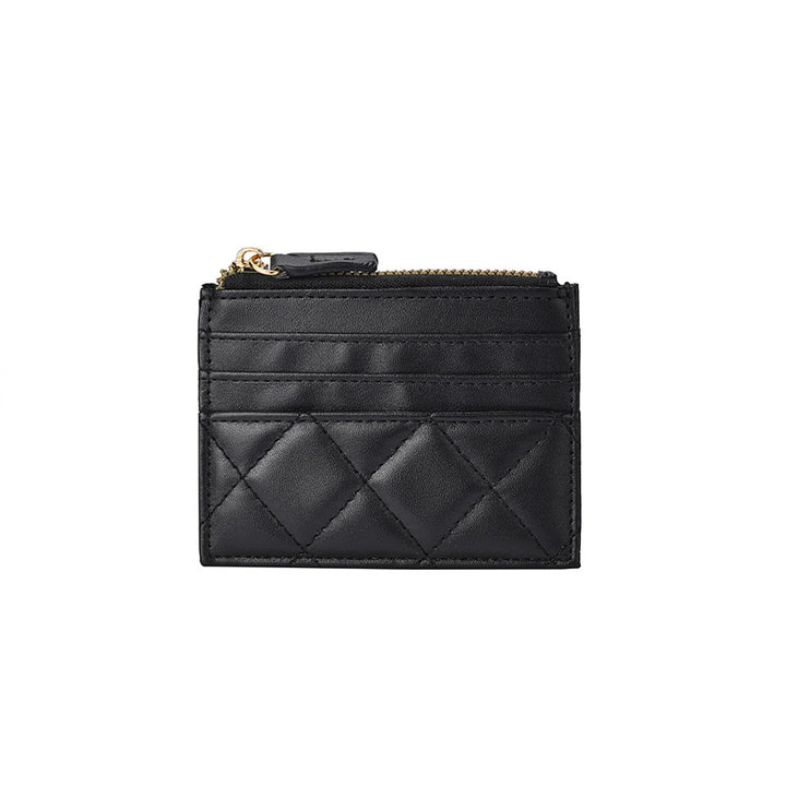 Quilted Leather Card Holder Kalsten