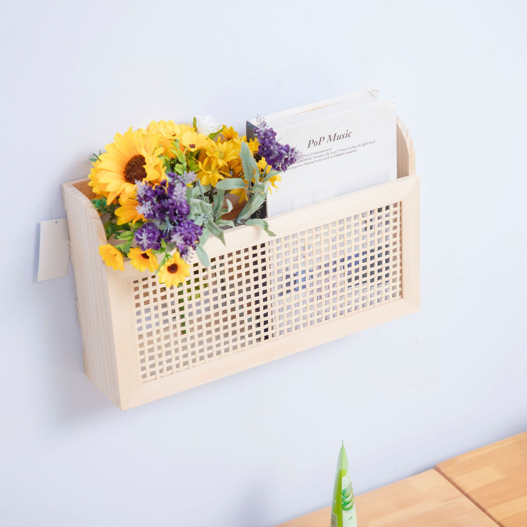 Handmade Macrame Magazine Holder Kalsten