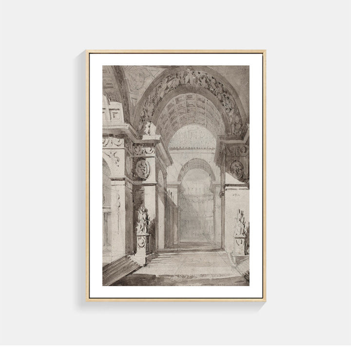 Architectural Artwork Print for Home Decor