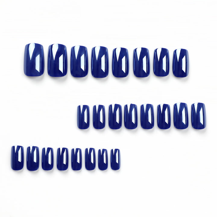 Glossy artificial nails with elegant manicure Kalsten