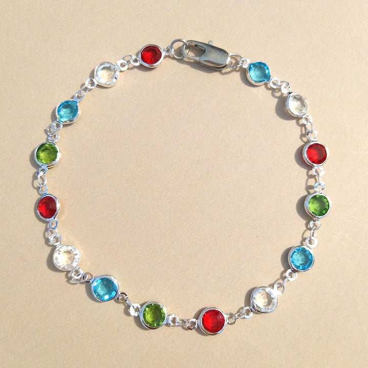 Multi-Color Gemstone Bracelet Kalsten