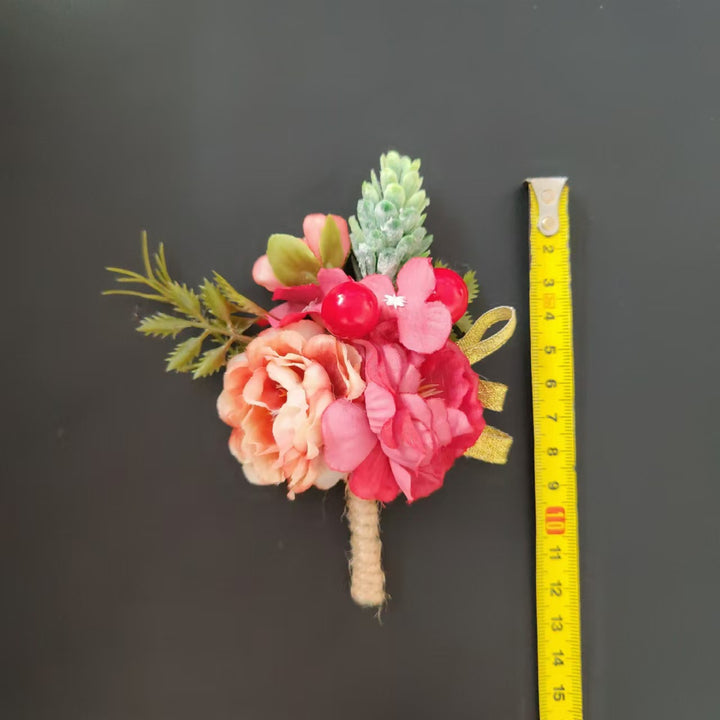 Lifelike Floral Corsage