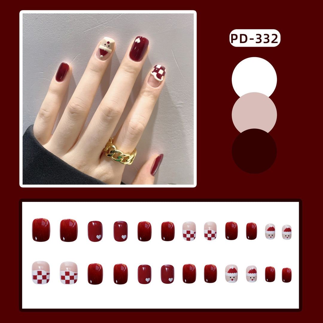 Artistic Press-On Nail Set Kalsten