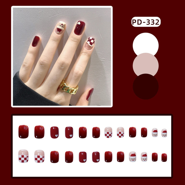 Artistic Press-On Nail Set Kalsten