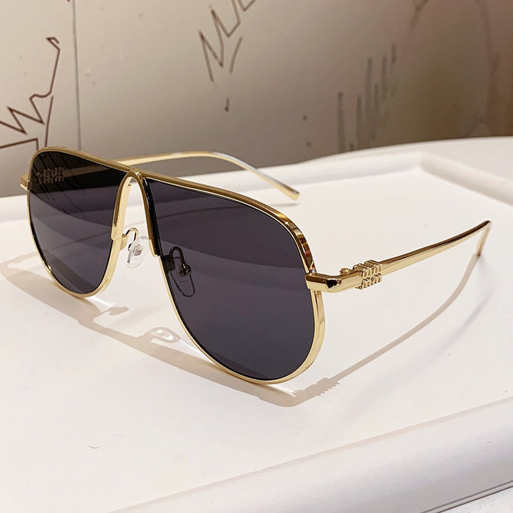 Men's Luxurious Oversized Aviator Sunglasses Kalsten