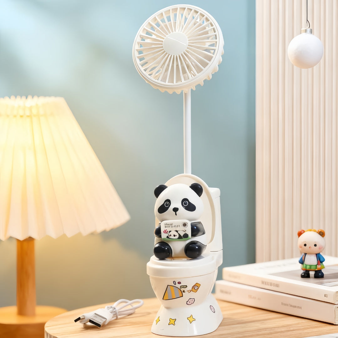 Unisex Creative Table Fan with Processed Design Kalsten
