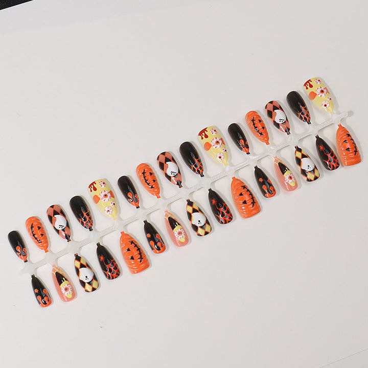Creative Halloween Press-On Nail Tips Kalsten